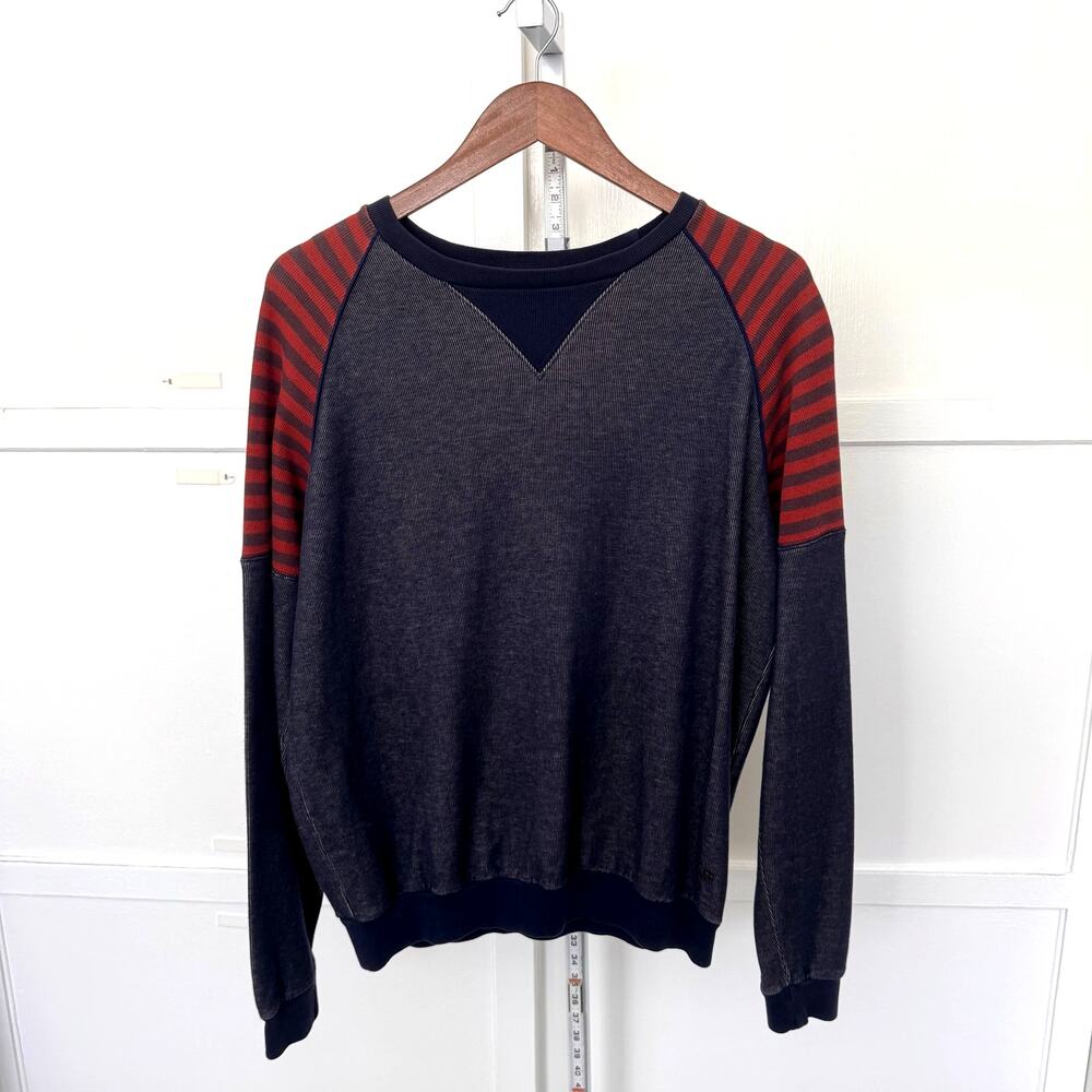 Marc by Marc Jacobs Sweatshirt Navy Ribbed Sz S